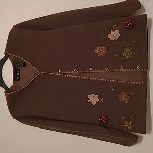 Ma & Me applique sweater